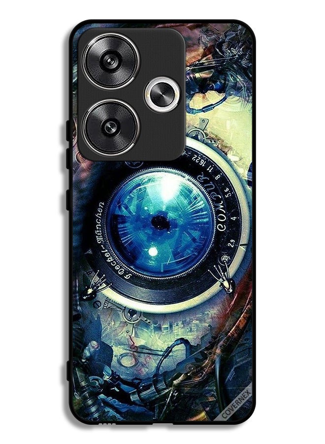 Covernex Xiaomi Redmi Turbo 3 5G Protective Case Cover Scientific Eye - Image 1