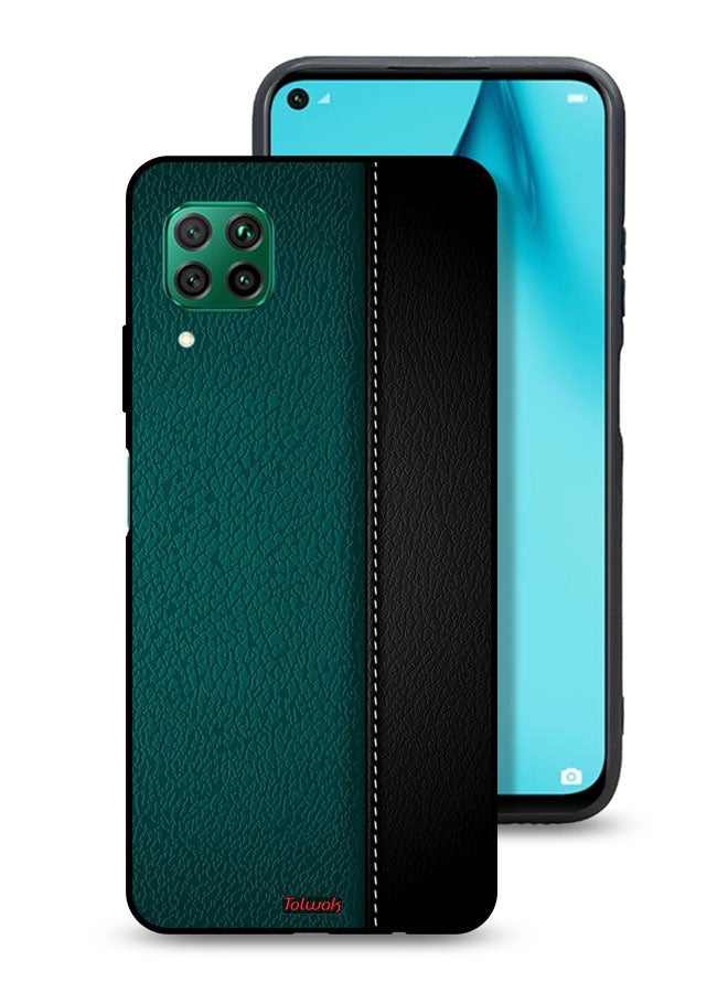 Tolwak غطاء واقي لهاتف هواوي نوفا 7i بنمط جلد - Image 1