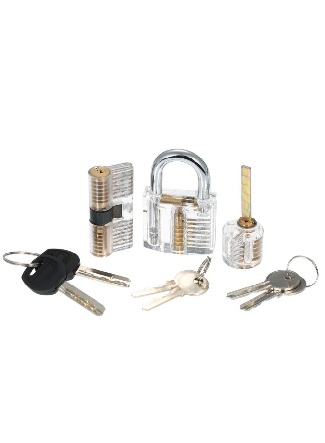 NIBEMINENT 24-Piece Lock Unlocking Picking Set Multicolour - Image 4
