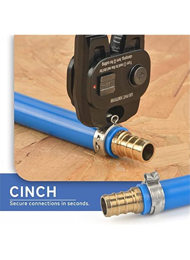 Arabest Stainless Steel Clamps Ratchet PEX Cinch & Removal Tool for 3/8 to 1-inch - Compatible with ASTM F2098 and Non 2098 Single Ear Hose Clamps  - Image 4