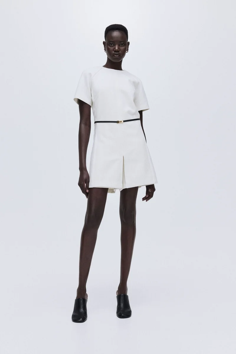 اتش اند ام جمبسوت قصير بحزام