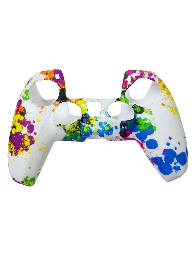 Silicone Shell Accessories For Sony 5 PS5 Wireless Controller Handles With  Ergonomic Soft Ultra-Thin Silicone Protective Cover Gamepad Casefor Playstation 5 DualSense Wireless Controller - Image 1