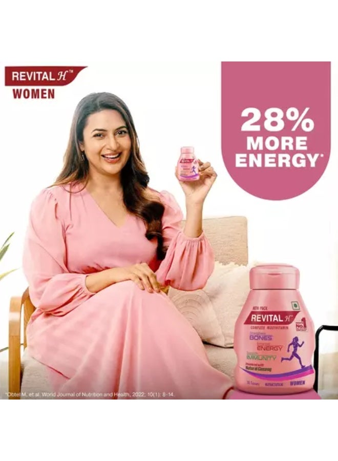 Revital H Woman 30S And Revital H Men 30S Combo Capsule (Pack Of 4) 30Capsules Each - Image 2