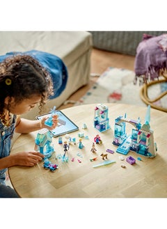 LEGO Disney Frozen Elsa’s Ice Palace Building Toy Set for Kids with a Castle and Elsa & Anna Minidoll Figures, Fun Gift Idea for Girls, Boys and Film Fans Aged 6 Plus 43244 (630 pieces)  - Image 4