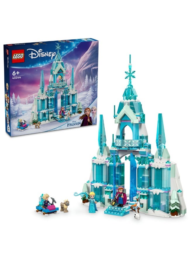 LEGO Disney Frozen Elsa’s Ice Palace Building Toy 43244 (Age 6+, 630 Pieces) - Image 1