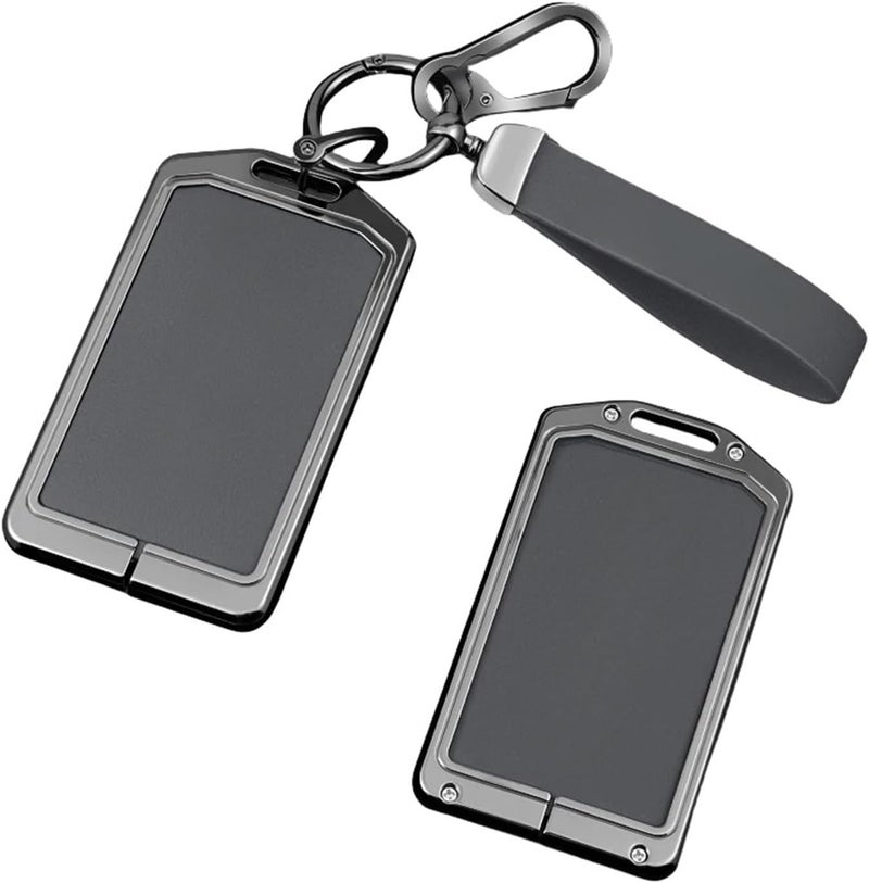 متوافق مع Zeekr 001 009 X لحماية مفاتيح السيارة بتقنية NFC، وغلاف الحماية، وحامل الخاتم، ومحتويات داخلية للمفتاح (اللون الأحمر 02). - Image 4