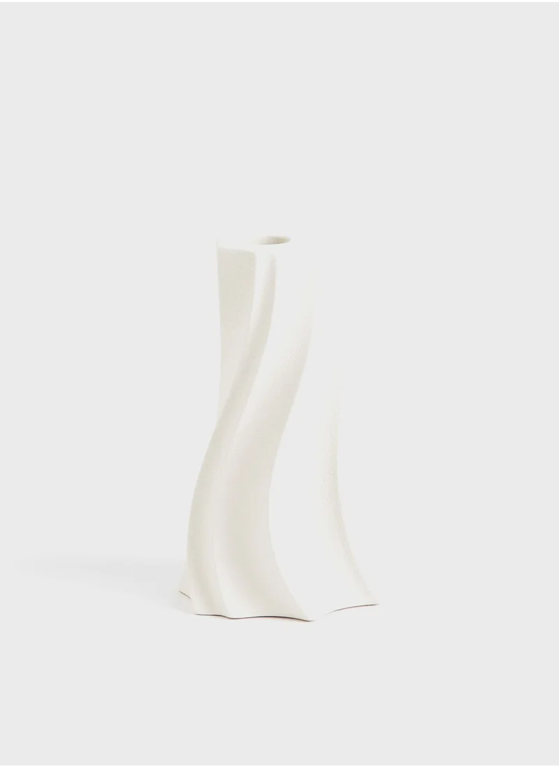 H&M Stoneware Candlestick