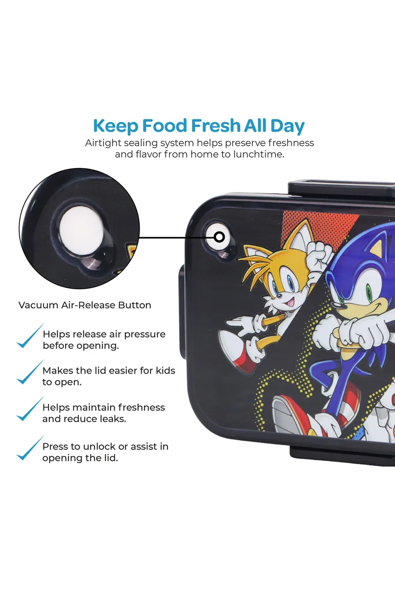 مون MOON Kids Lunch Box | PP + Stainless Steel Insulated Tiffin Box | Leak-Proof, BPA-Free, Durable School Lunch Box for Boys & Girls | Easy Open Clips | Food Safe Eco-Friendly Kids Meal Box