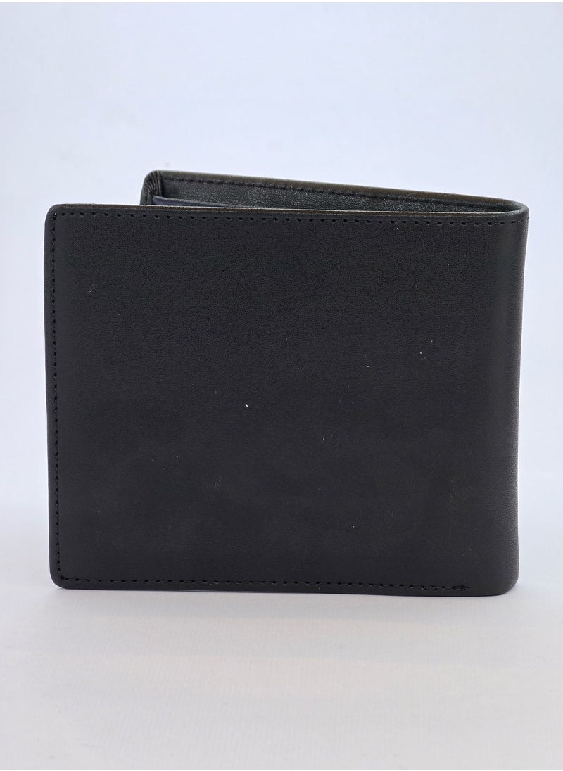 Tommy Hilfiger Plus - Tommy Hilfiger Black Leather Wallet - Image 1