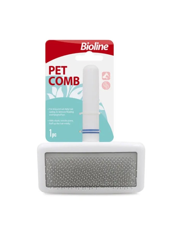 Bioline Pet Comb White[Size - L]