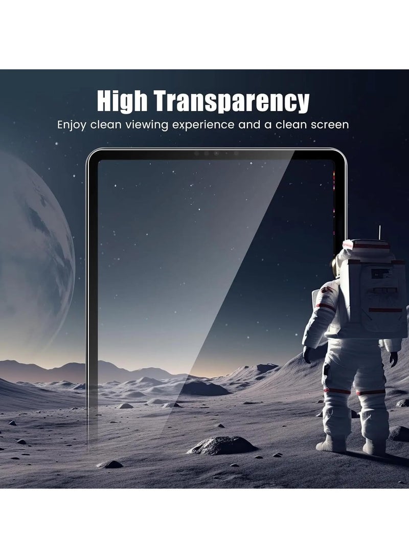 Tempered Glass for iPad Air 11 2024, 9H Hardness Glass, Complete Protection Glass Film, Anti-Scratch, Easy to Install, Bubble Free compatible for iPad Air 2024  - Image 5