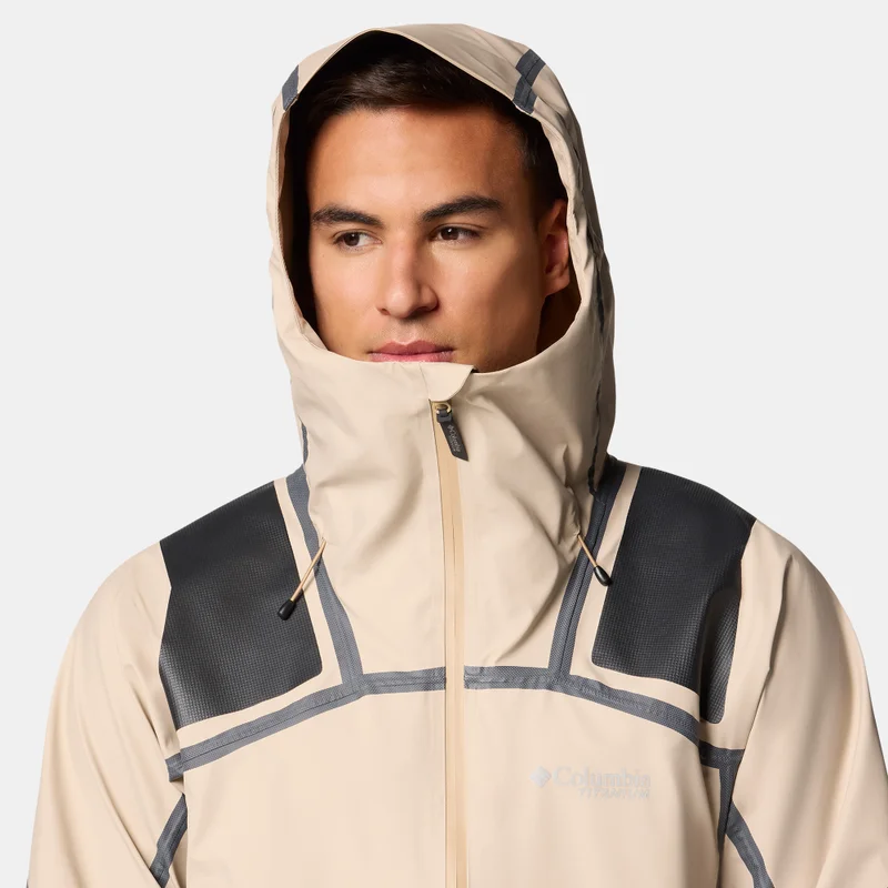 Columbia Brown Men's Whistler Peak Shell Hiking Jacket for Men | Best Price UAE
