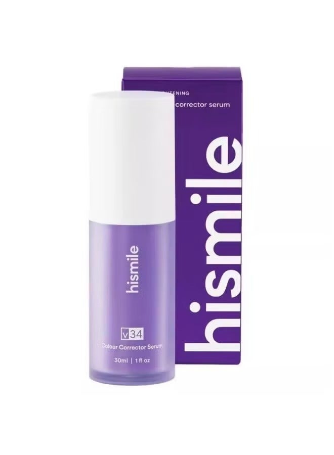 HiSmile Teeth Color Corrector, Purple Teeth Brightening Toothpaste, Remove Stains, Teeth Brightening Purple Toothpaste, Remove Coffee, Stains, Yellow Teeth (30ml) - Image 2