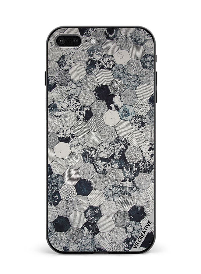 VR CREATIVE Protective Case Cover For Apple iPhone 7 Plus/8 Plus Pattern Design Multicolour - Image 1