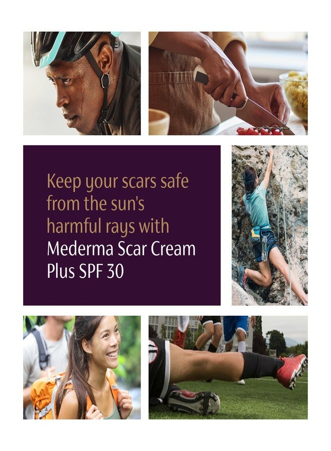 Mederma Scar Cream Plus SPF 30 - Advanced Scar Treatment, Protects from Sun Damage, Reduces Appearance of Scars from Acne, Burns, Surgery & Injury, 40 Grams, (2 x 20g) - Image 4
