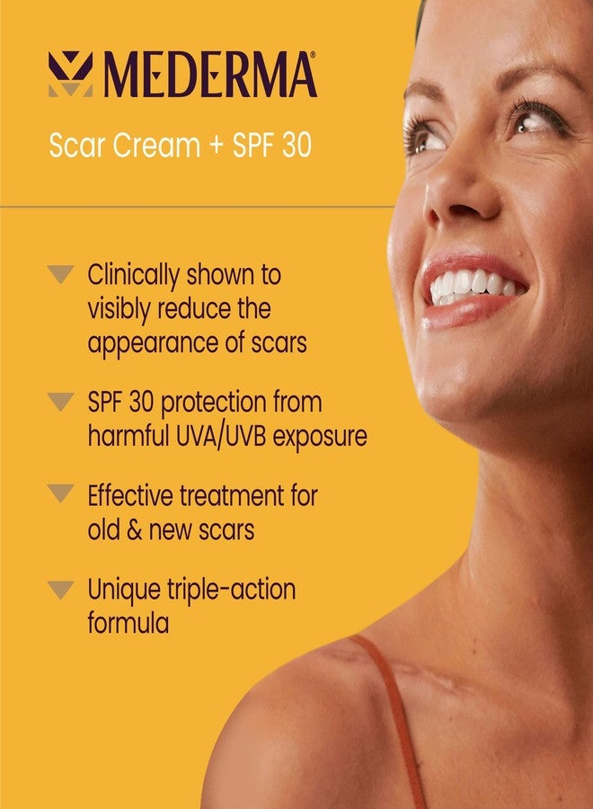 Mederma Scar Cream Plus SPF 30 - Advanced Scar Treatment, Protects from Sun Damage, Reduces Appearance of Scars from Acne, Burns, Surgery & Injury, 40 Grams, (2 x 20g) - Image 2