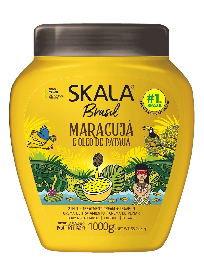 سكالا كريم سكالا برازيل ماراكوجا إي أوليو دي باتوا لمعالجة الشعر