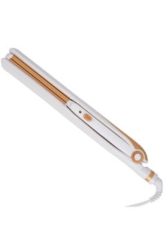 ELORA Elora Portable 360-Degree Swivel Cord Hair Straightener with Ceramic Plates ELPC-1907 White & Gold  - Image 2