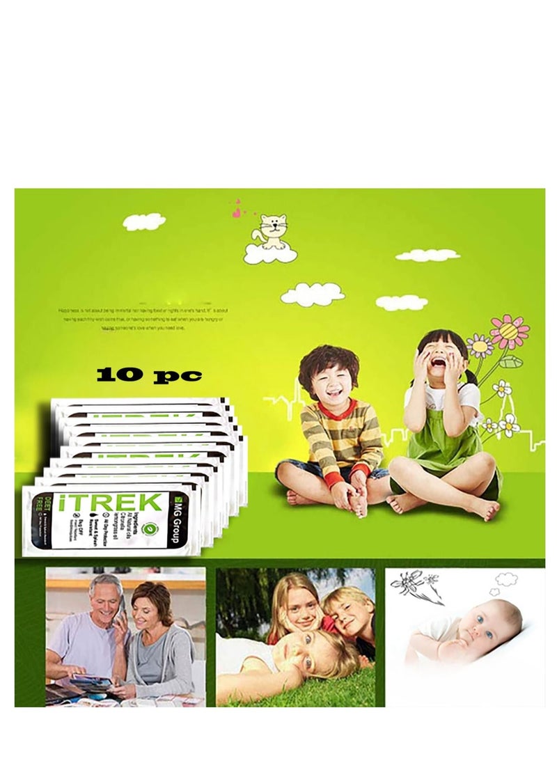 Generic Anti-mosquito and insect  Repellent Wipes - 10 pcs  - Image 1