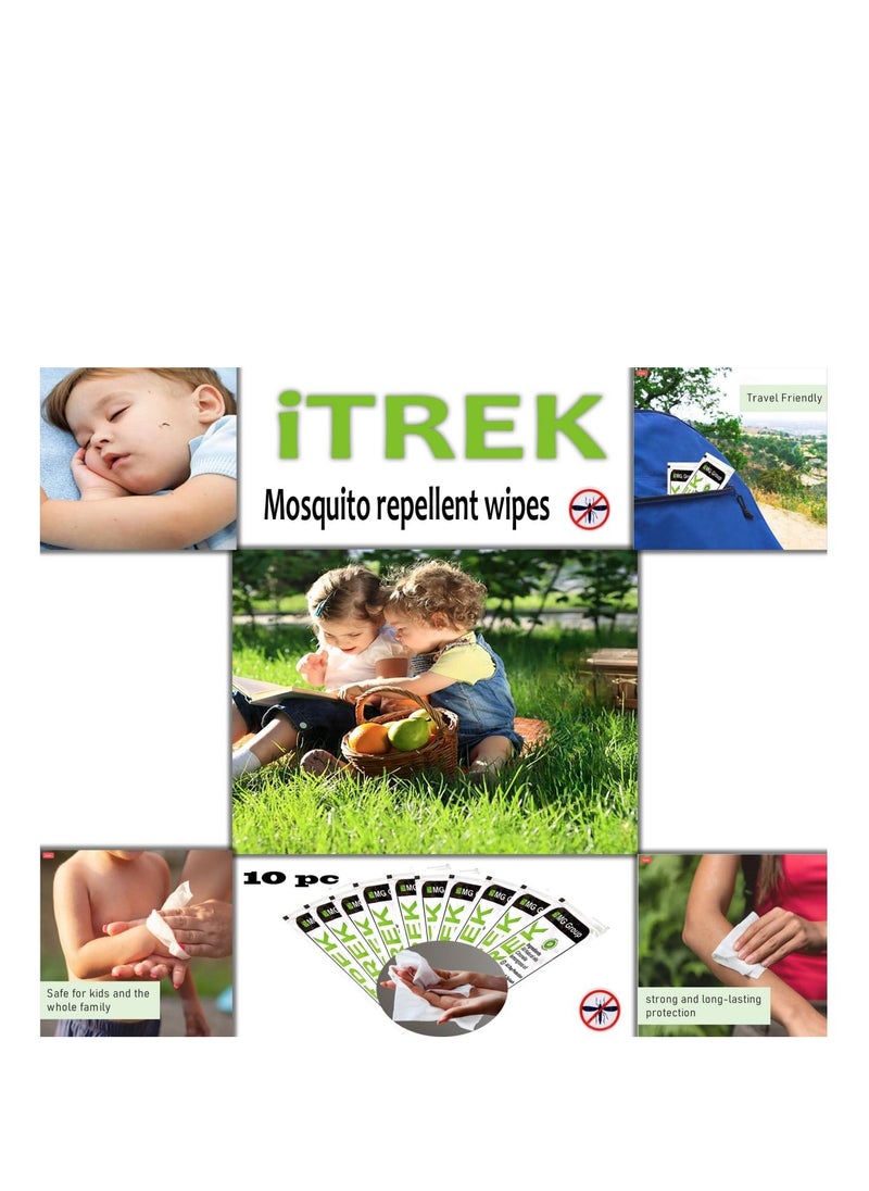 Generic Anti-mosquito and insect  Repellent Wipes - 10 pcs  - Image 4