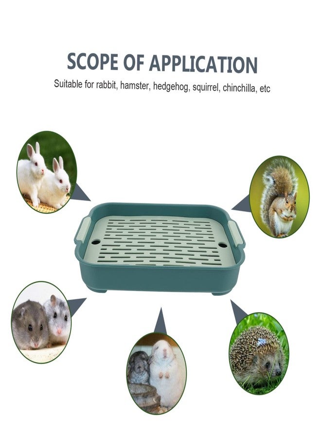 جارنيك صندوق فضلات خنازير غينيا من جارنيك، مرحاض تدريب الأرانب، صندوق فضلات قفص الأرانب مصنوع من مواد عالية الجودة - Image 5