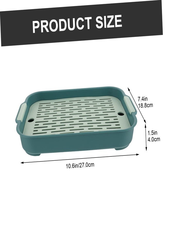 جارنيك صندوق فضلات خنازير غينيا من جارنيك، مرحاض تدريب الأرانب، صندوق فضلات قفص الأرانب مصنوع من مواد عالية الجودة - Image 2