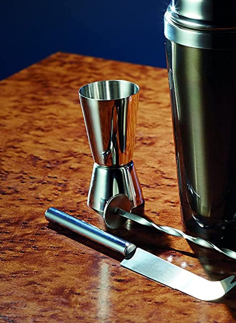 Barcraft Stainless Steel Dual Measure Spirit Measure Cup, Carded - Image 2