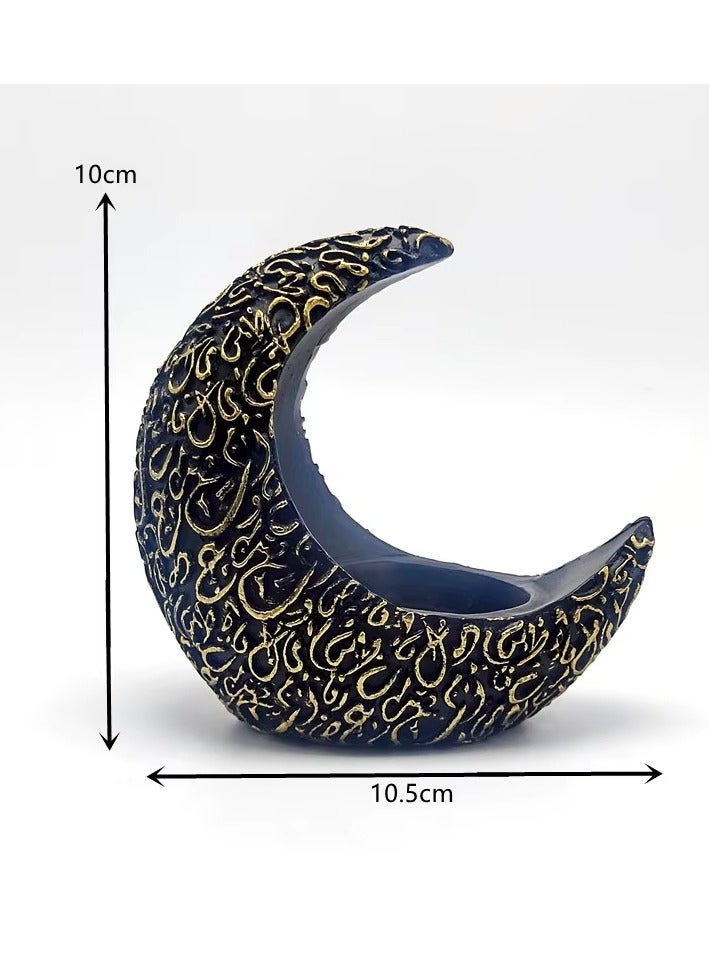 بصمة مبخرة مزخرفة بهلال رمضان,مبخرة الهلال الأنيقة  - Image 3