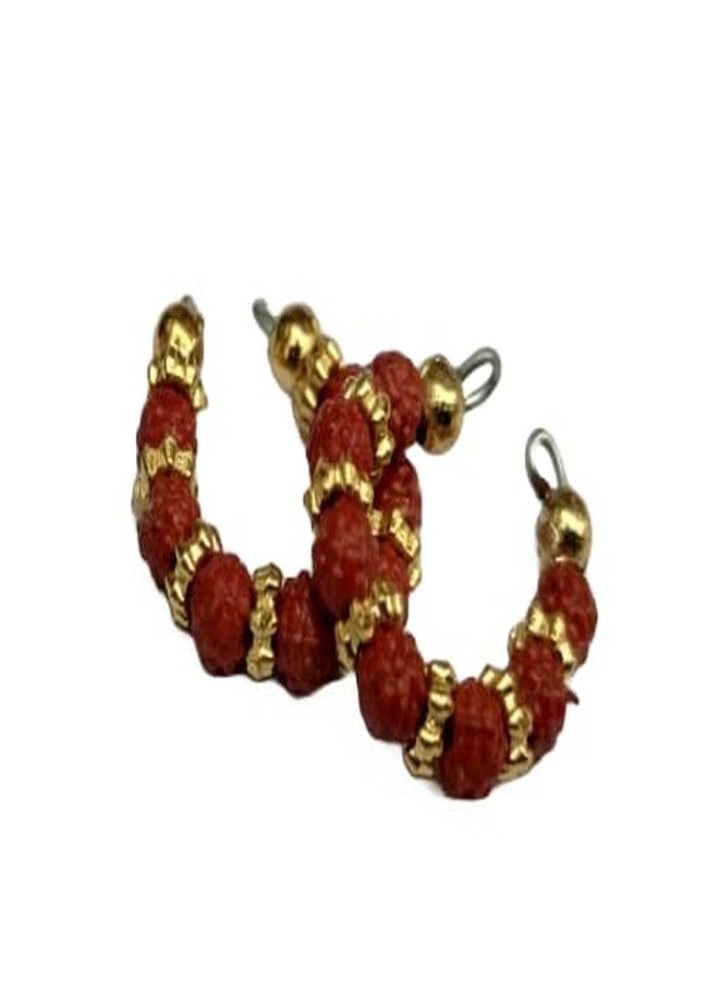 FIRMUS Rudraksha Kada for Laddu Gopal، سوار Rudraksha لـ Kanha Ji مجموعة من 1 (5) - Image 1