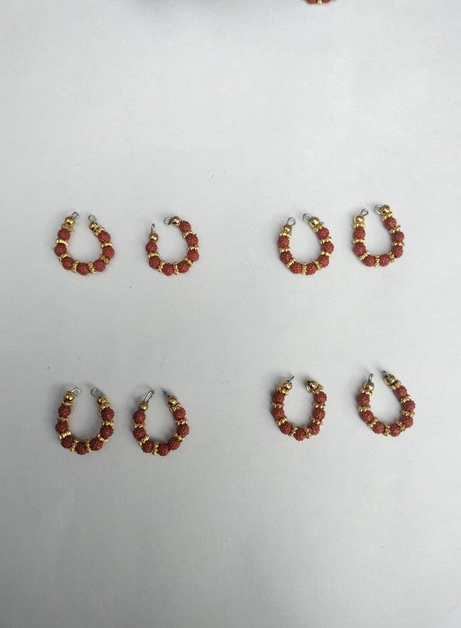 FIRMUS Rudraksha Kada for Laddu Gopal، سوار Rudraksha لـ Kanha Ji مجموعة من 1 (5) - Image 3