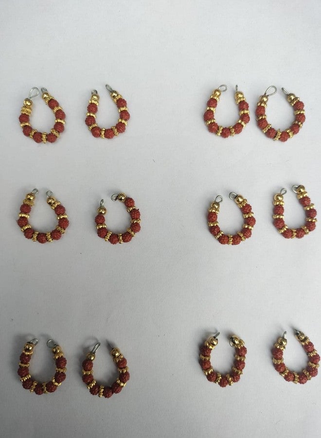 FIRMUS Rudraksha Kada for Laddu Gopal، سوار Rudraksha لـ Kanha Ji مجموعة من 1 (5) - Image 5