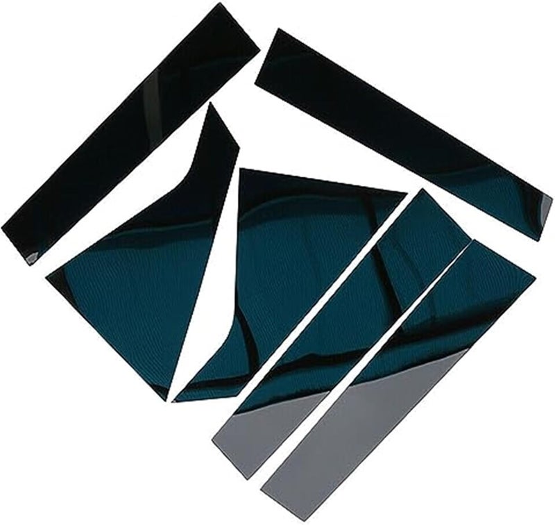 Wivplex Black Car Window Trim Cover for Chevrolet Impala - Image 1