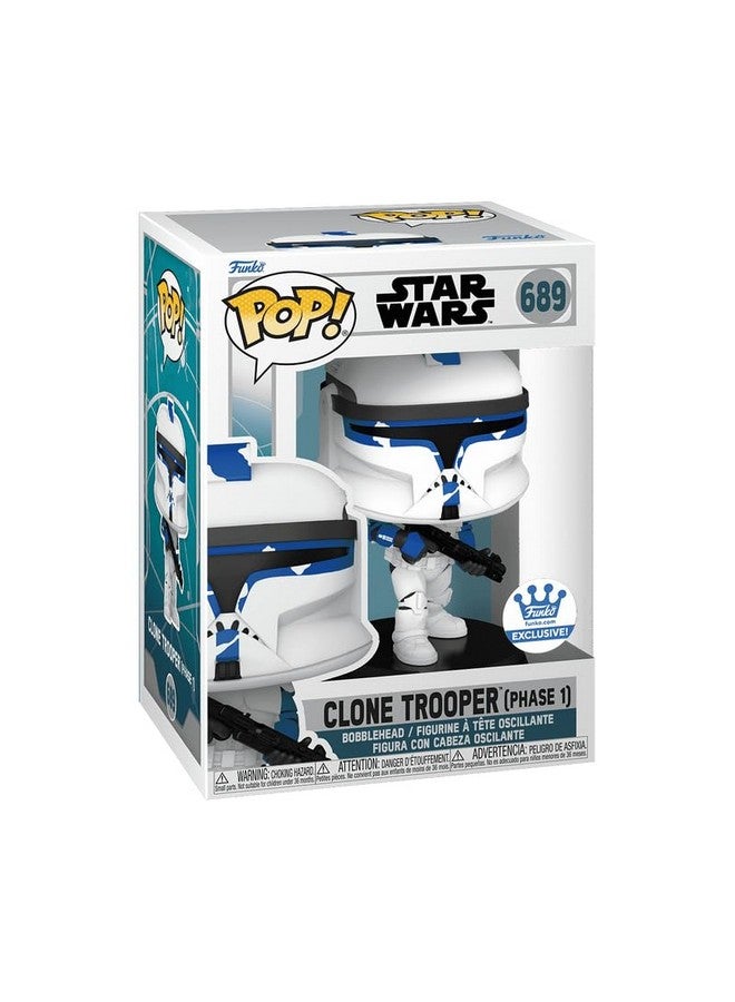 Funko Pop! Star Wars: Ahsoka - Clone Trooper *Phase 1 Shop Exclusive, Standard, 77102 - Image 1