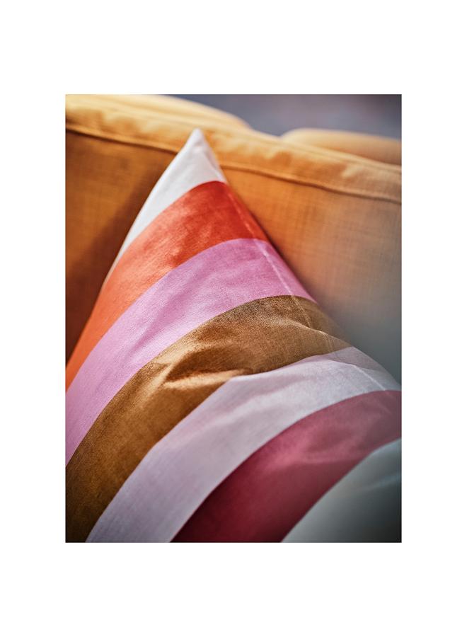 Zaboon Cushion Cover, Pink/Striped, 50X50 Cm - Image 3