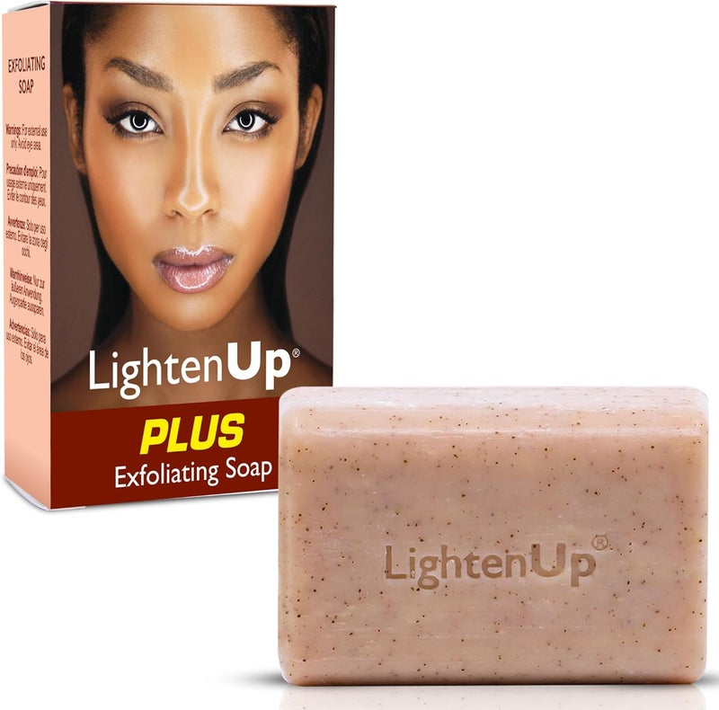 LightenUp Exfoliating Soap 200g Exfoliating and Brightening Properties with Apricot and Glycerin