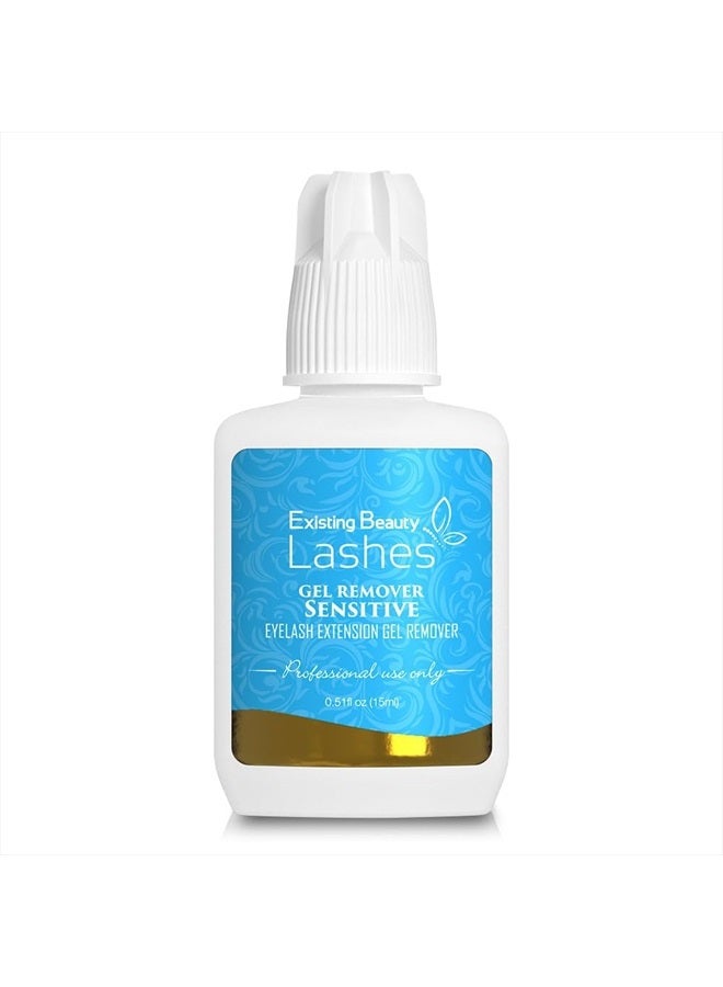 Existing Beauty Sensitive Lash Remover for Lash Extensions - Clear Eyelash Extension Remover Gel - Fast-Acting Lash Extension Remover, Efficient Lash Glue Remover 15 ml - Existing Beauty Lashes  - Image 1