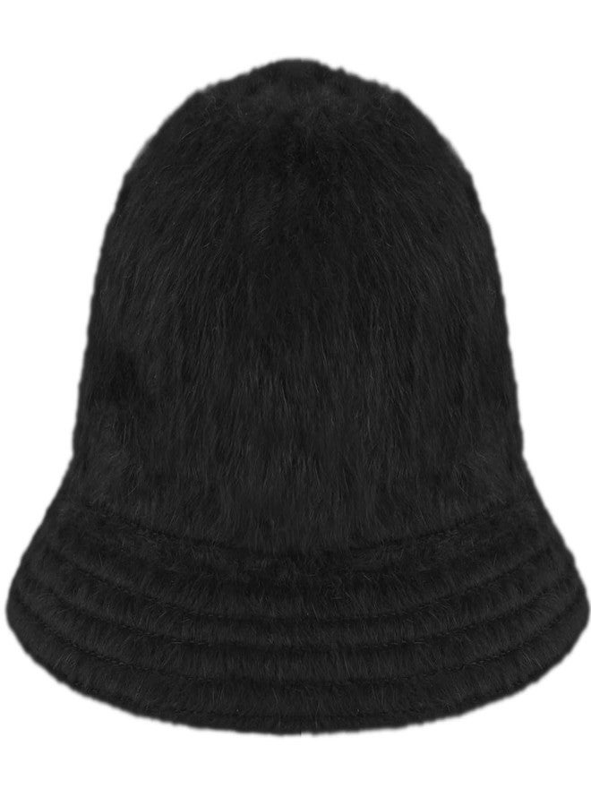 Kangol Furgora Hat, Casual Fuzzy Bucket Hat, Stylish Bucket Hat, X-Large, Black - Image 4