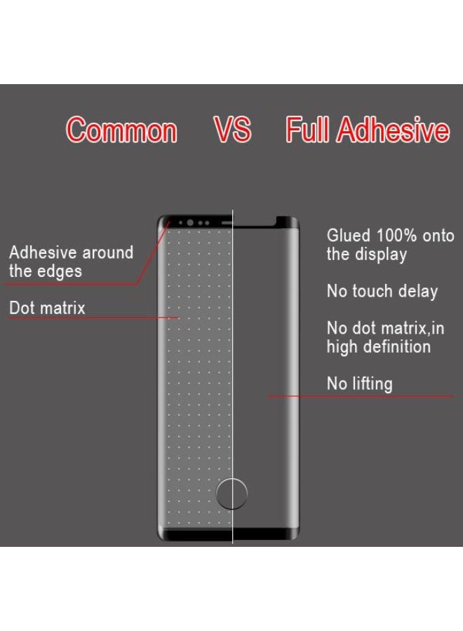 Samsung Galaxy Note UV Screen Protector 6D Tempered Glass 9H Adhesive Nano Liquid UV Glue Full Coverage Clear