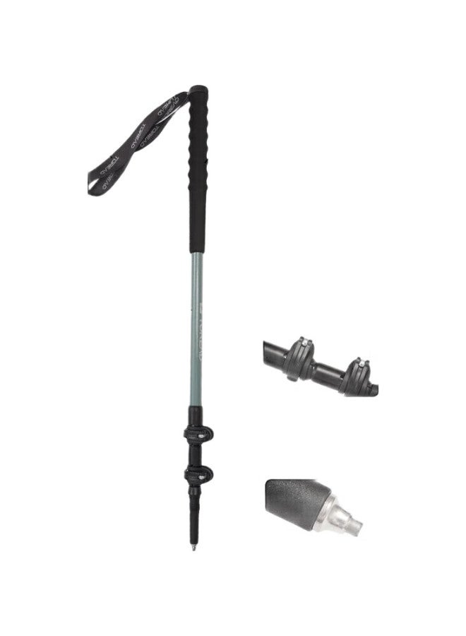 Toread Hiking Poles, Outdoor Telescopic Carbon Fiber Walking Sticks, Trekking And Climbing Equipment, Ultra-Light Cane, Sky Blue - Image 2