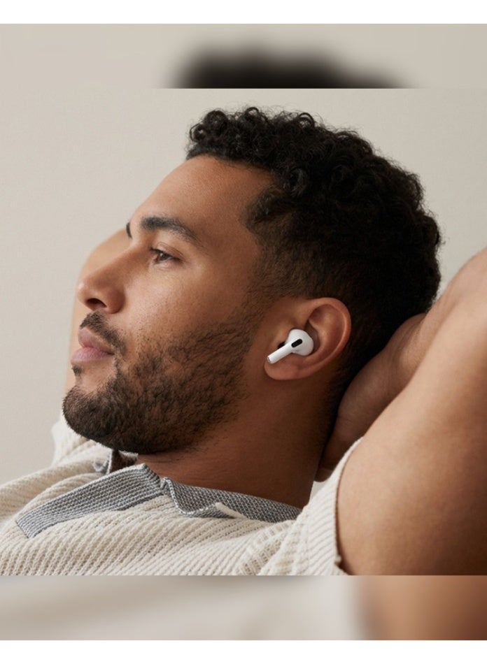 Starfire Wireless Earbuds Bluetooth 5.4 Earphones with HD Calling Sound and Touch Control IPX4 Waterproof Stereo Headphones for Gym, Office, and Travel – White - Image 2