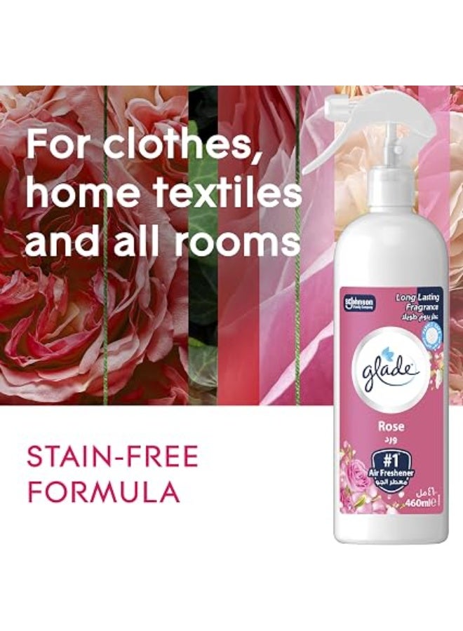 Glade Air Freshener Rose 460 Ml  (Packaging may vary) - Image 5