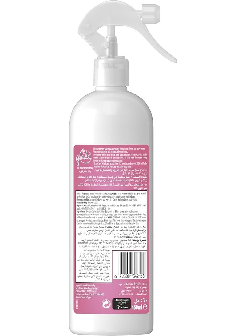 Glade Air Freshener Rose 460 Ml  (Packaging may vary) - Image 4