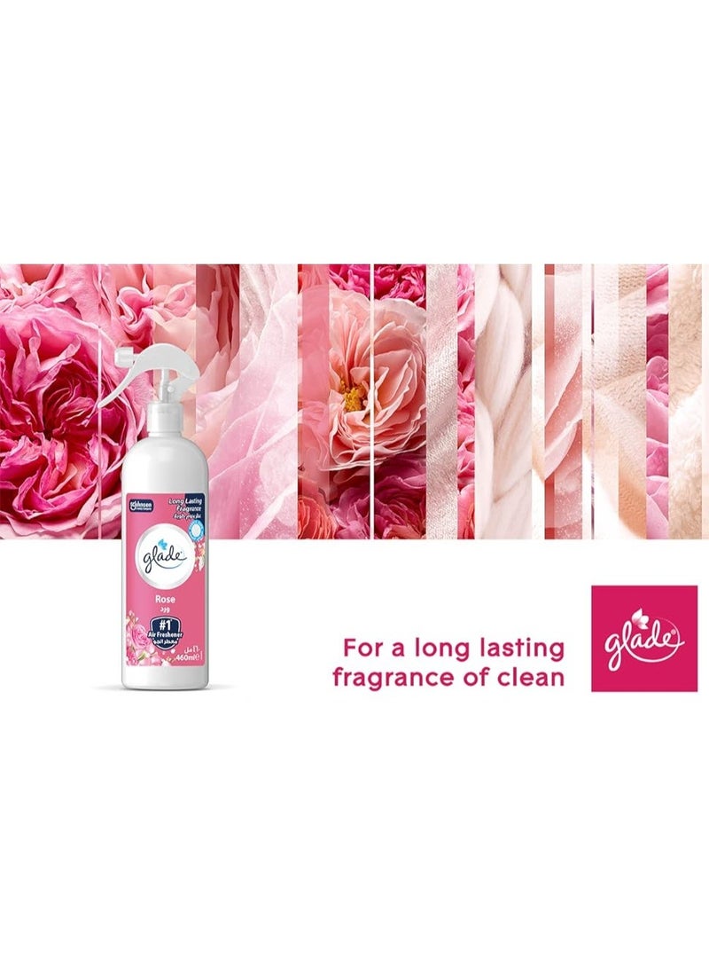 Glade Air Freshener Rose 460 Ml  (Packaging may vary) - Image 3