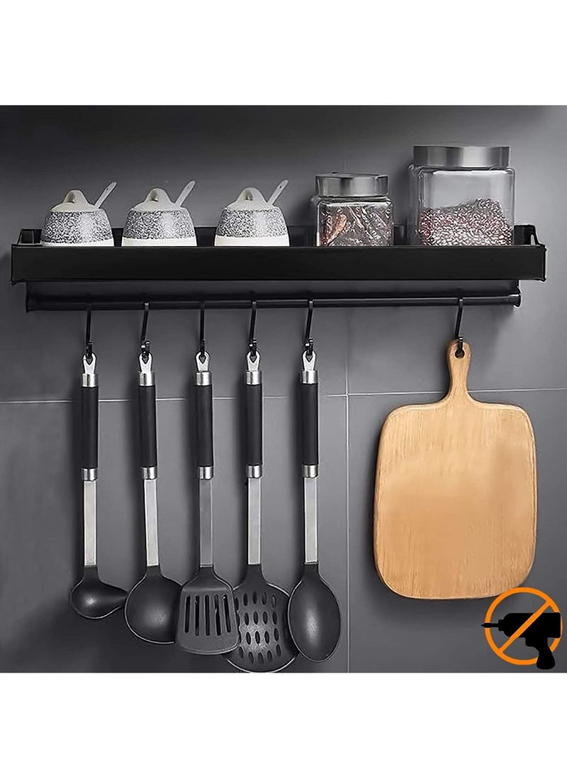 DubaiGallery Kitchen Organizer 3 Tier Spice Holder Spice Rack 3 Tier Spice Rack easoning Rack Kitchen Shelf Kitchen Utensils For Restruant(Kitchen shelf with pole) - Image 3