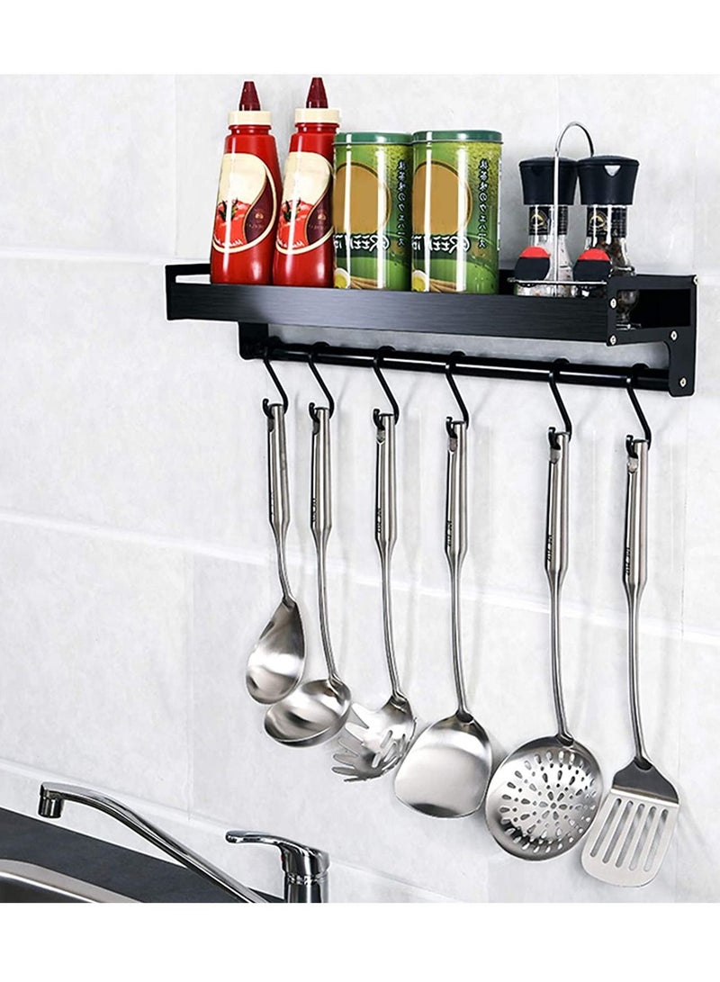 DubaiGallery Kitchen Organizer 3 Tier Spice Holder Spice Rack 3 Tier Spice Rack easoning Rack Kitchen Shelf Kitchen Utensils For Restruant(Kitchen shelf with pole) - Image 2