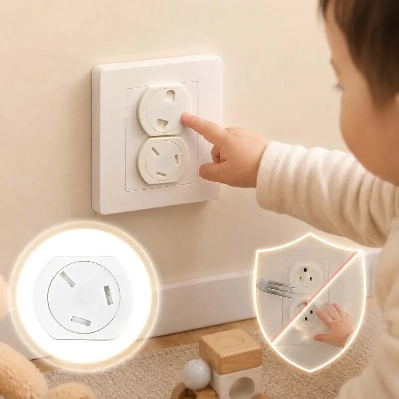 1/30pcs Baby Safety Socket Covers Two-hole/Three-hole Childproof Anti-Electric Shock Socket Covers Kids Sockets Cover Plugs - Image 4