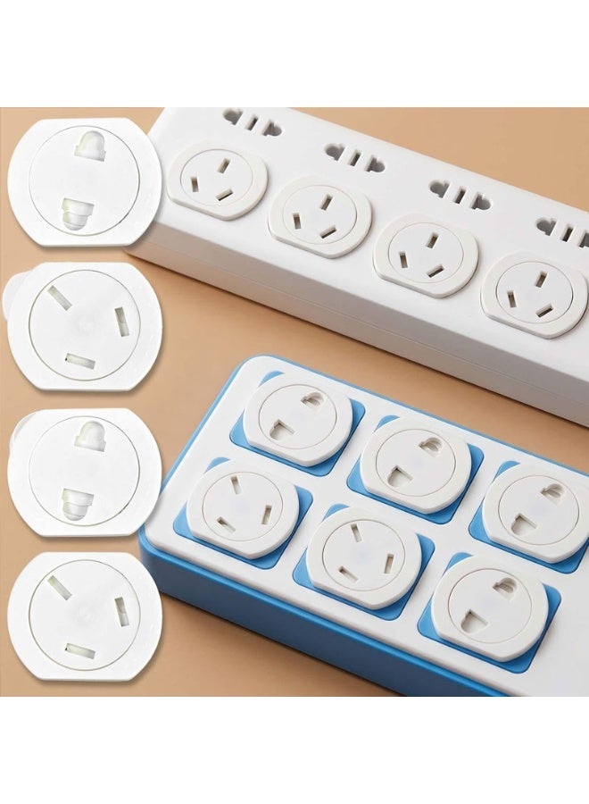 1/30pcs Baby Safety Socket Covers Two-hole/Three-hole Childproof Anti-Electric Shock Socket Covers Kids Sockets Cover Plugs - Image 1