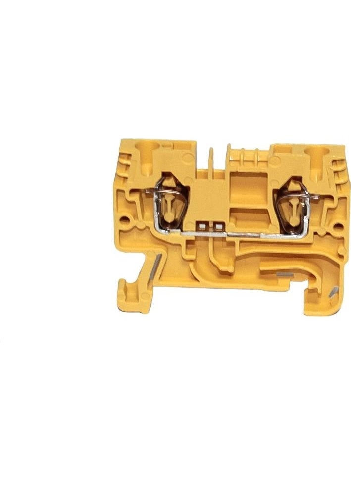 Wieland - 2.5 mm Spring Clamp Yellow Terminal Block - Image 1