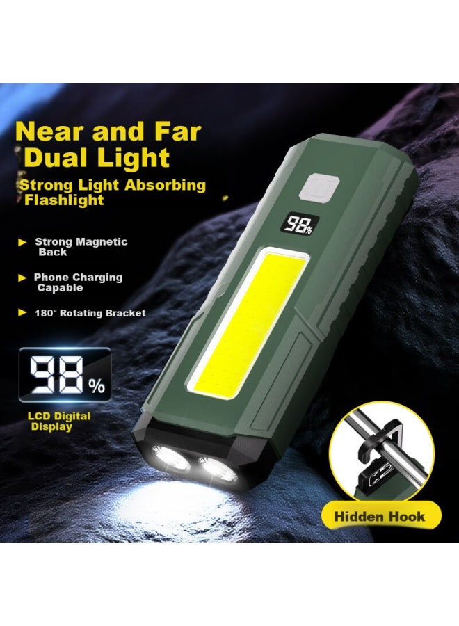 Shenyu Multifunctional Magnetic Work Light Automotive Repair Emergency Lamp Super Bright Led Flashlight Rechargeable Long Battery Life - Image 1