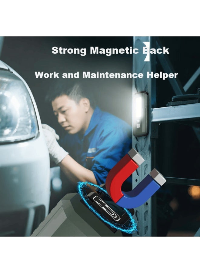 Shenyu Multifunctional Magnetic Work Light Automotive Repair Emergency Lamp Super Bright Led Flashlight Rechargeable Long Battery Life - Image 3